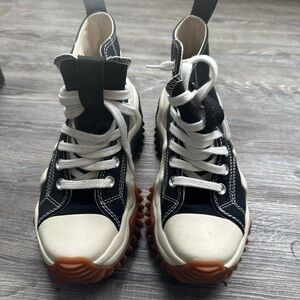 Black and White Kids Shoes